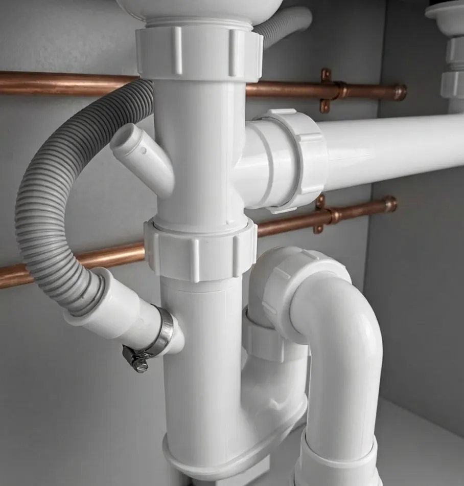 Kitchen Refit Plumbing in Wolverton